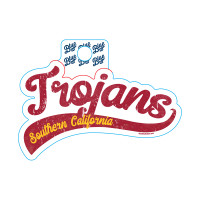 USC Trojans Facepalm Soft Sticker